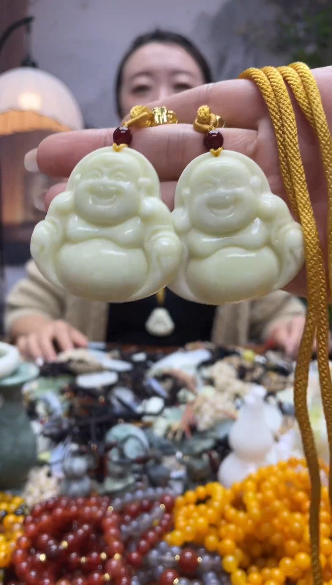 未镶嵌岫玉吊坠多样性发货拍一发一