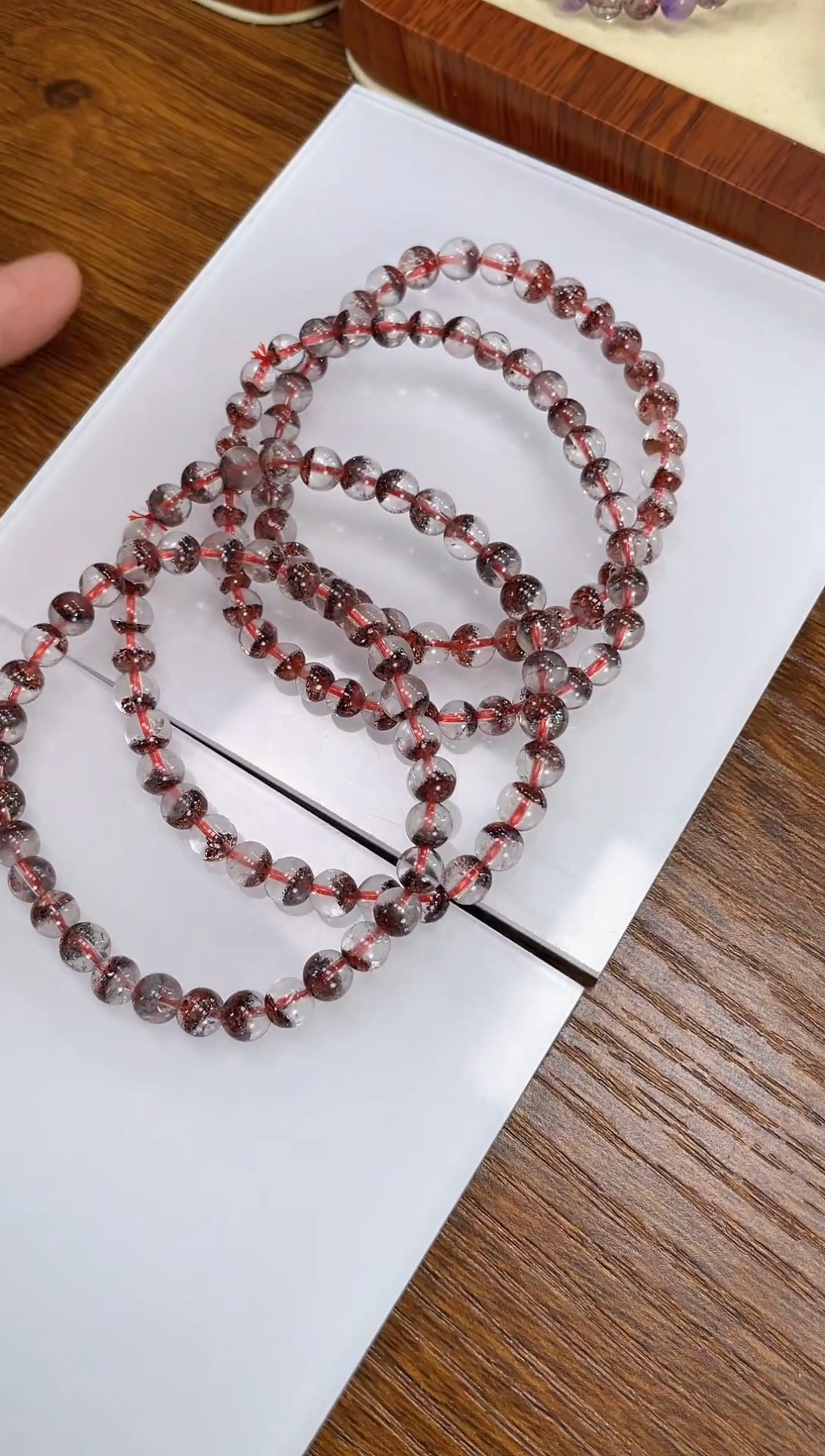 【闪购商品】水晶手链未镶嵌超七手串多样性发一