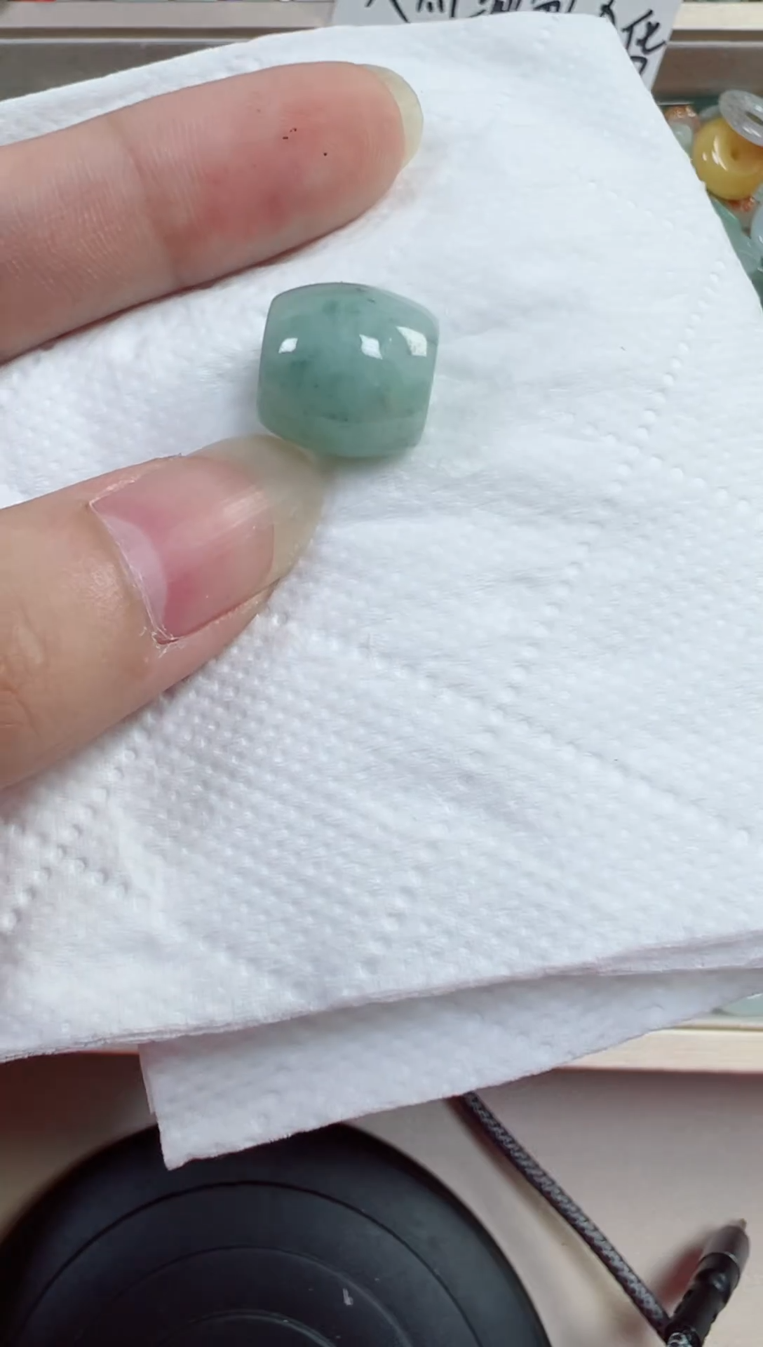 翡翠散珠75号链接，A货翡翠