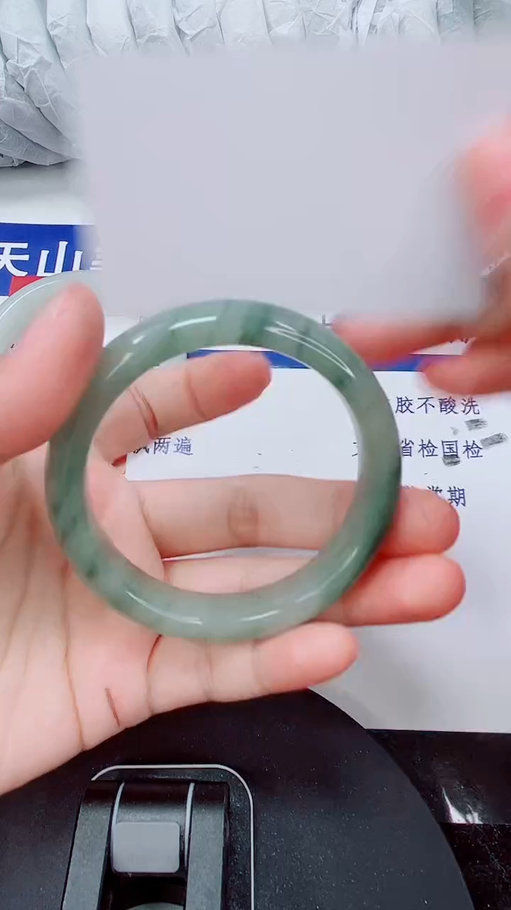 未镶嵌手镯石英质玉318-53/54