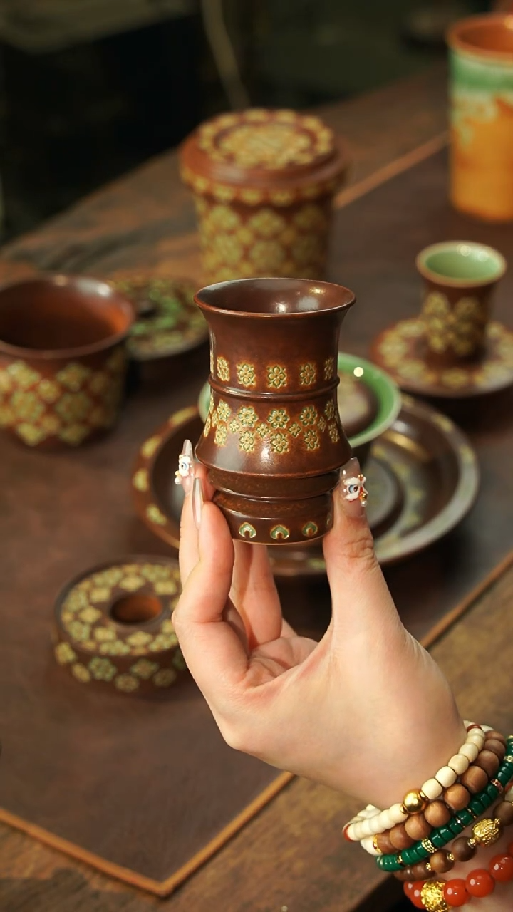 【闪购商品】瓷片李斌 宝相系列 高足闻香