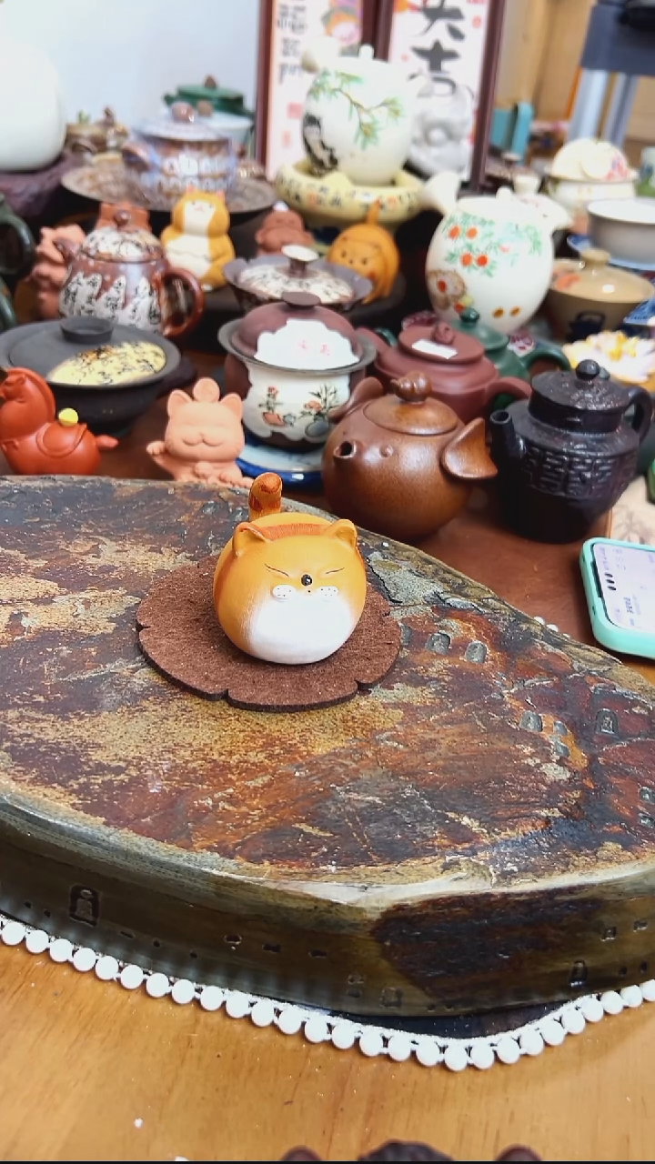   【茶瓷物语】胖嘟嘟猫茶宠