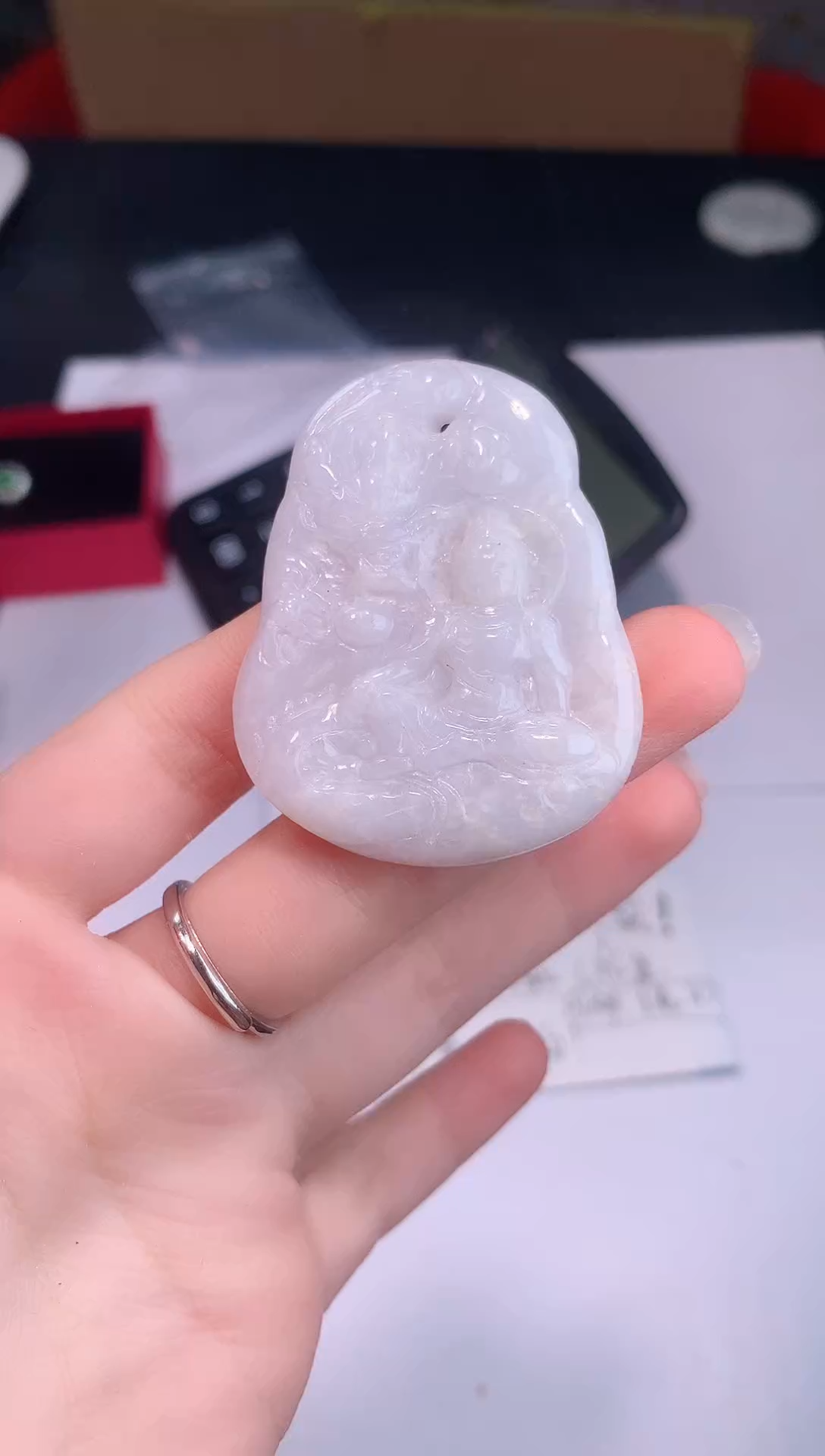 颈饰未镶嵌翡翠0芹0翡翠珠宝760