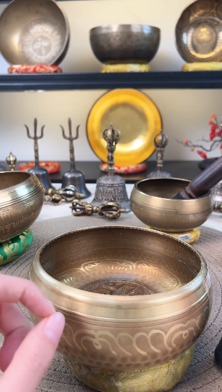 【闪购商品】尼泊尔静心冥想颂钵 13.5