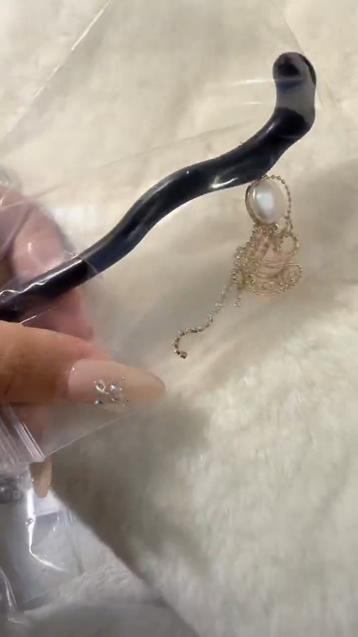 未镶嵌发簪淡水珍珠652