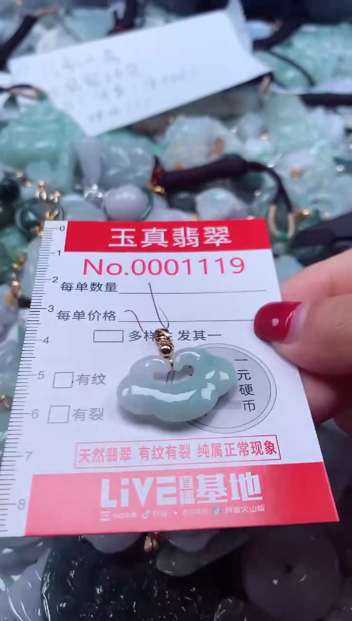 颈饰未镶嵌翡翠1119
