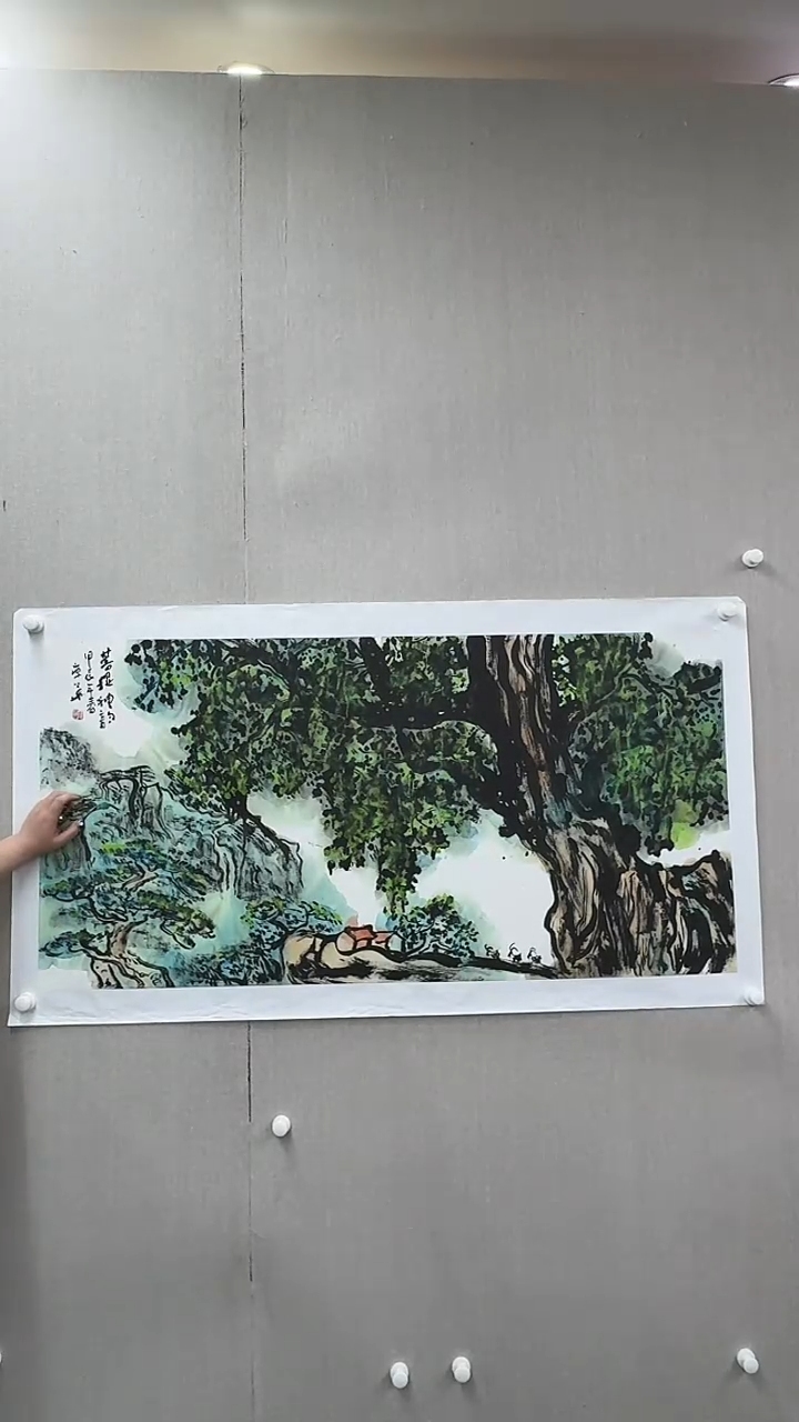 【闪购商品】绘画辛崇华手绘国画