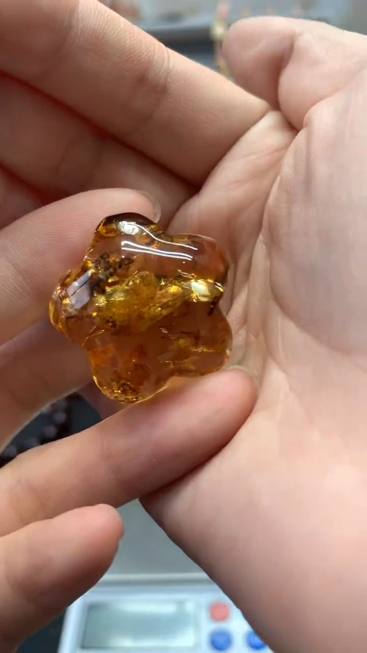 【闪购商品】琥珀珠宝奇石未镶嵌966瑕疵