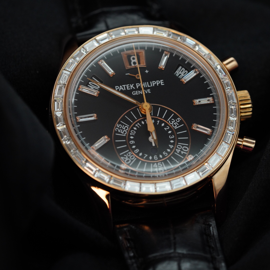 95新 Patek Philippe/百达翡丽 21年百达翡丽5961R-010黑盘