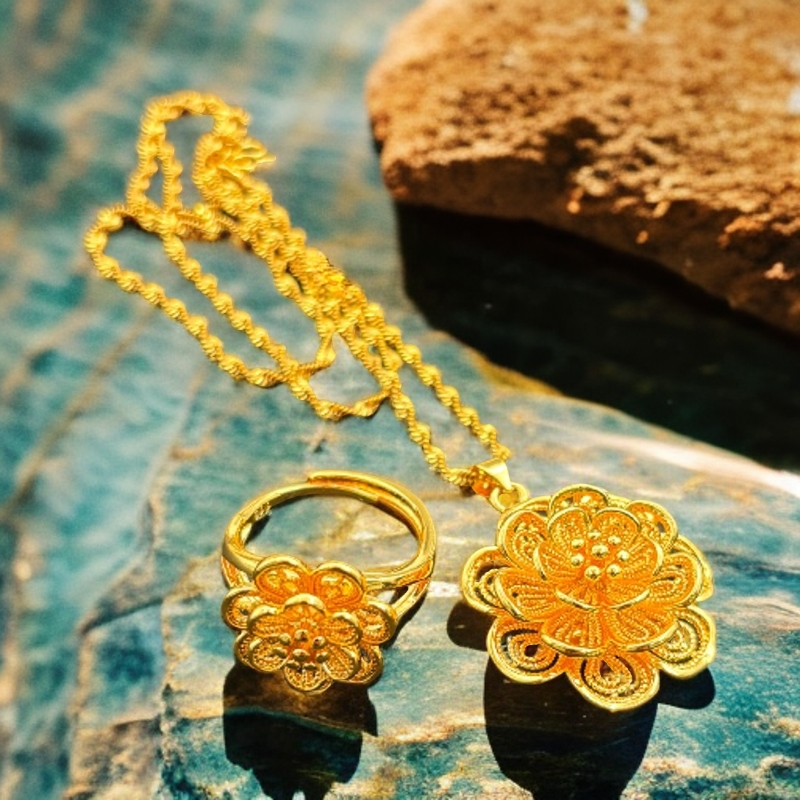 【心心专属】精美合金吊坠TZ6486+赠合金戒指+赠合金链