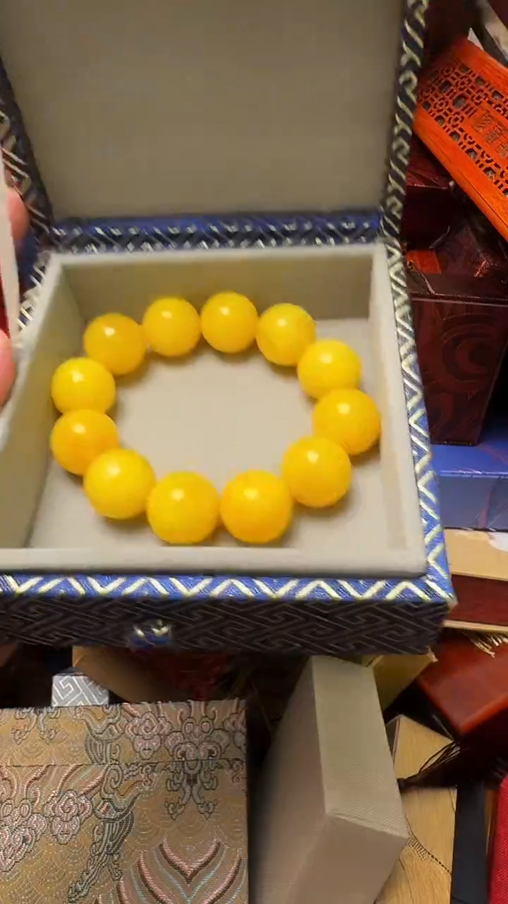 【闪购商品】蜜蜡手链未镶嵌————————