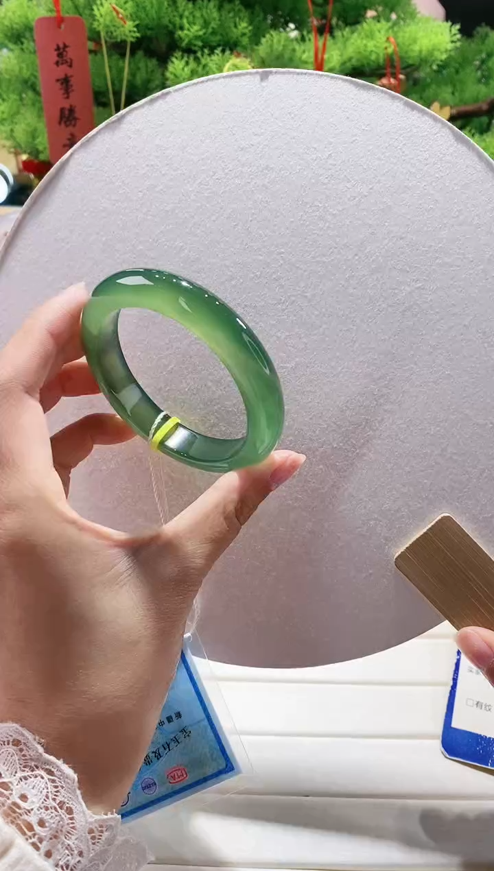 【闪购商品】玛瑙/玉髓手镯未镶嵌5-56.2福利