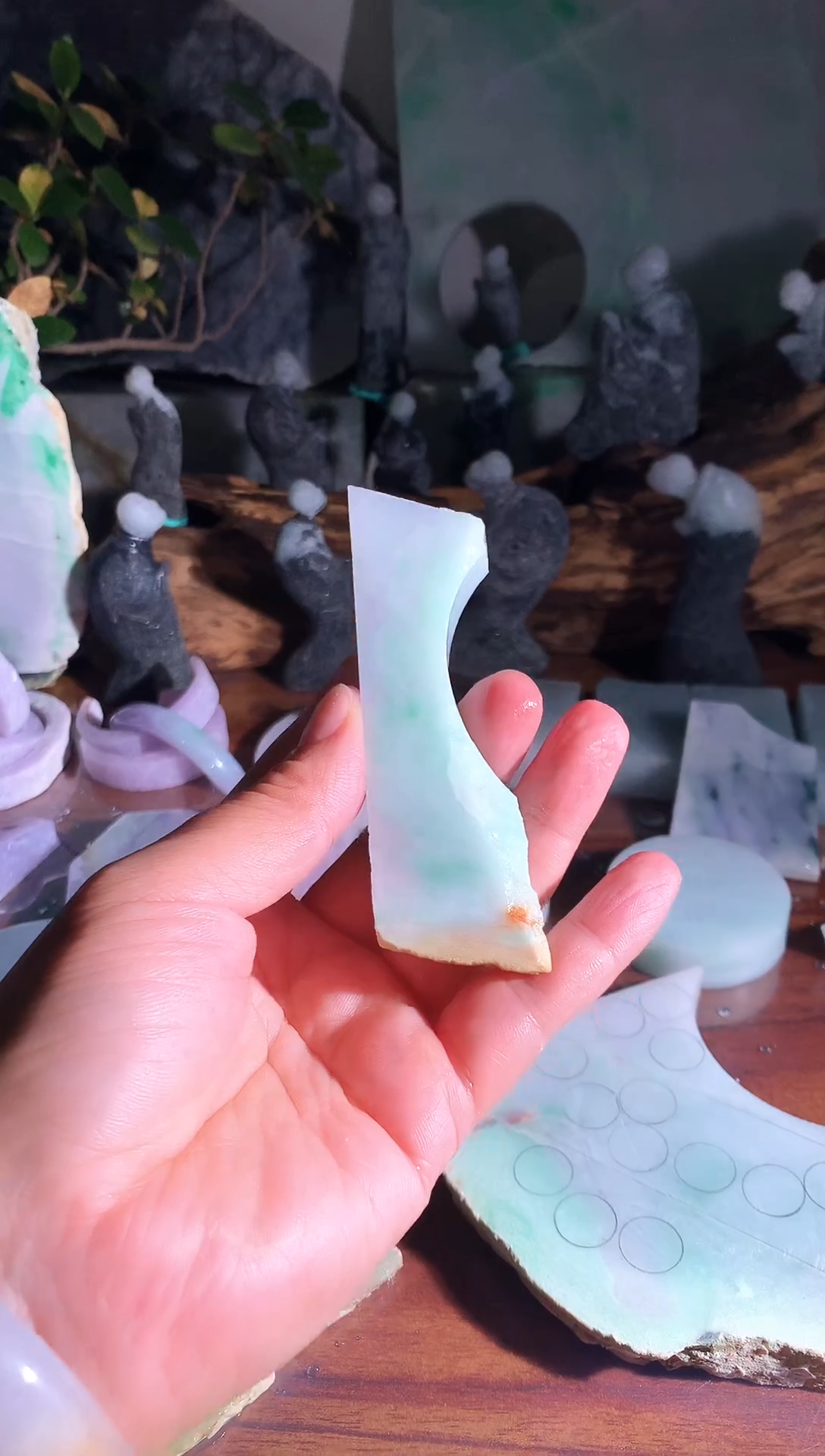 【闪购商品】翡翠吊坠(不含链)未镶嵌E54