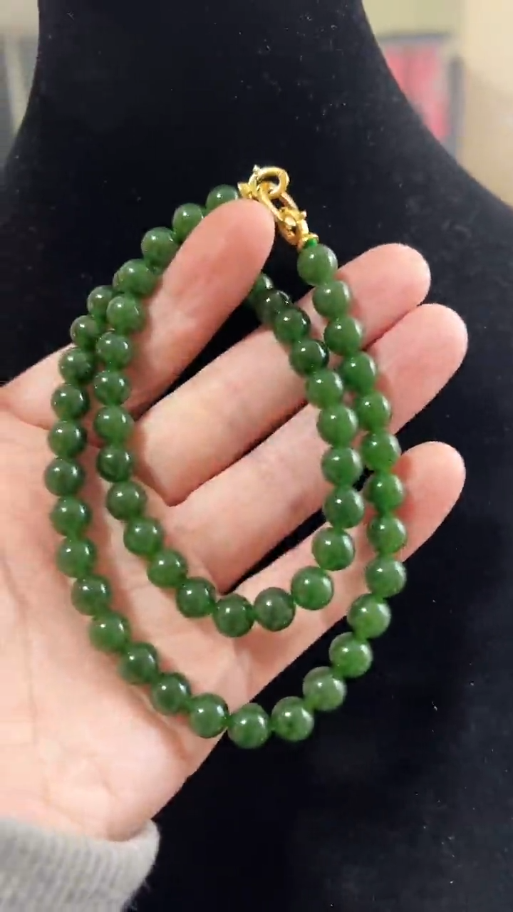 项链未镶嵌和田玉（糖玉）8