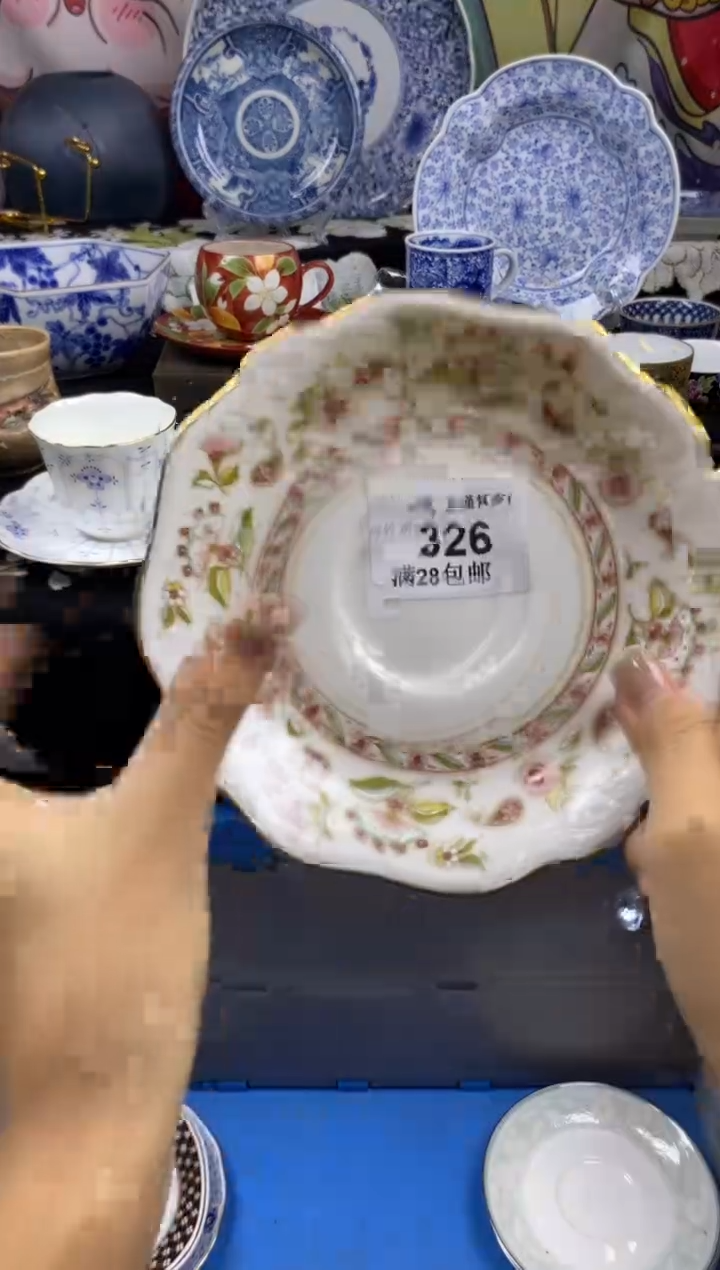 瓷片月****语瓷色工艺品品品品326