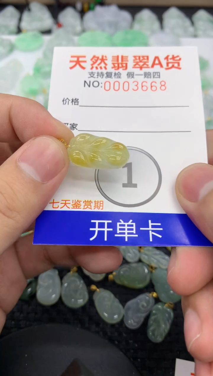 【闪购商品】翡翠颈饰18K金镶嵌111111111111