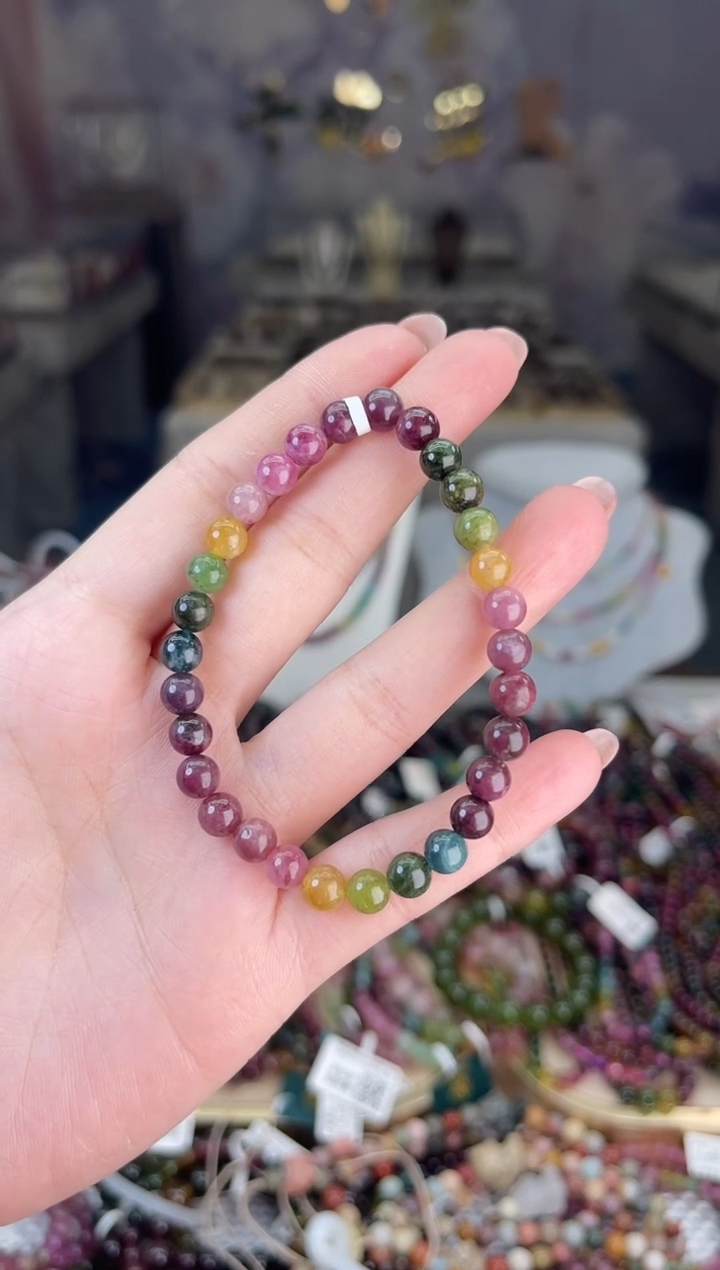 【闪购商品】碧玺/未镶嵌碧玺单圈多样性发货