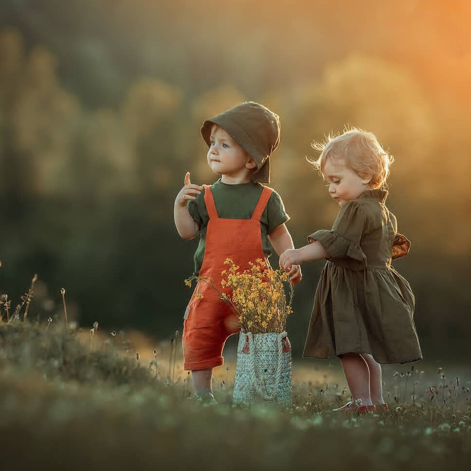 【豆乐专属】儿童拉家薄荷绿短袖T恤