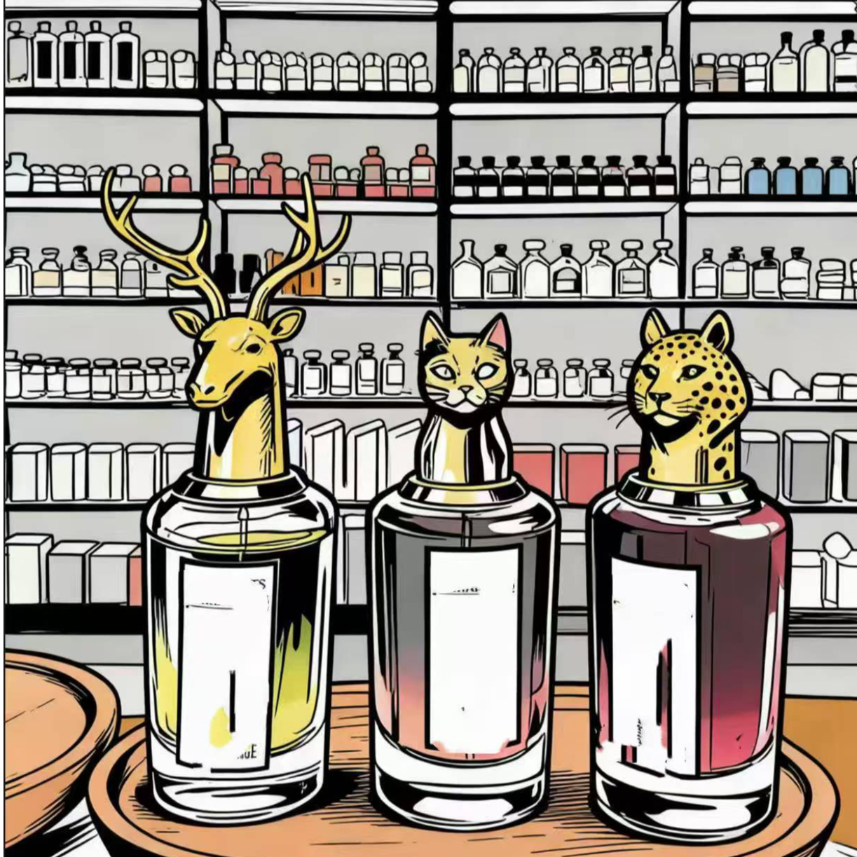 狐狸/猎犬/麋鹿/番多拉持久留香香薰喷雾剂