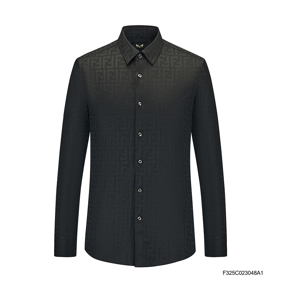 FENDILOR小怪兽春秋男士商务穿搭长袖衬衫F325C023048A