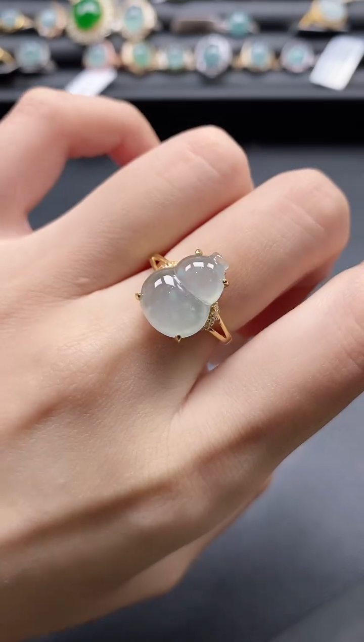 【闪购商品】翡翠戒指银S925镶嵌11111