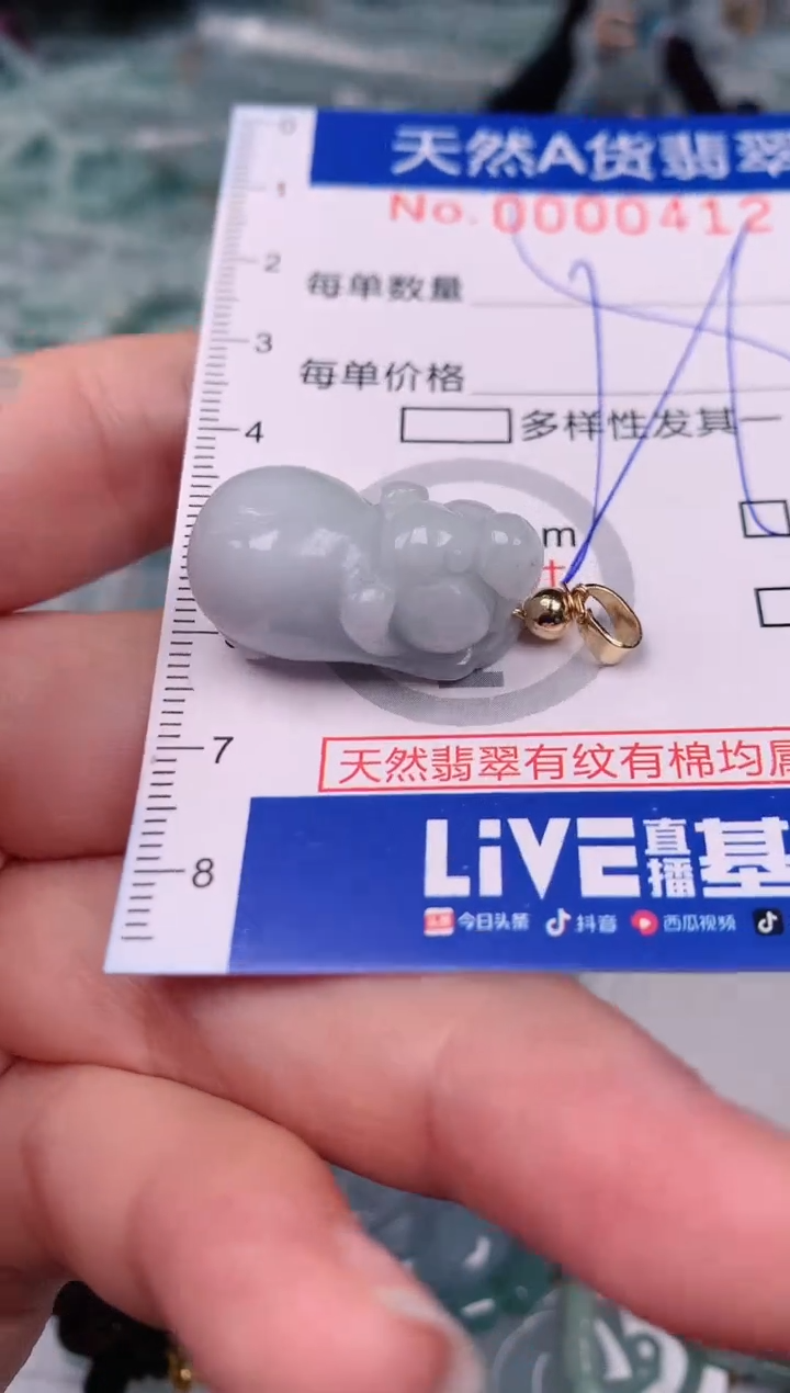 【闪购商品】翡翠颈饰未镶嵌00000412