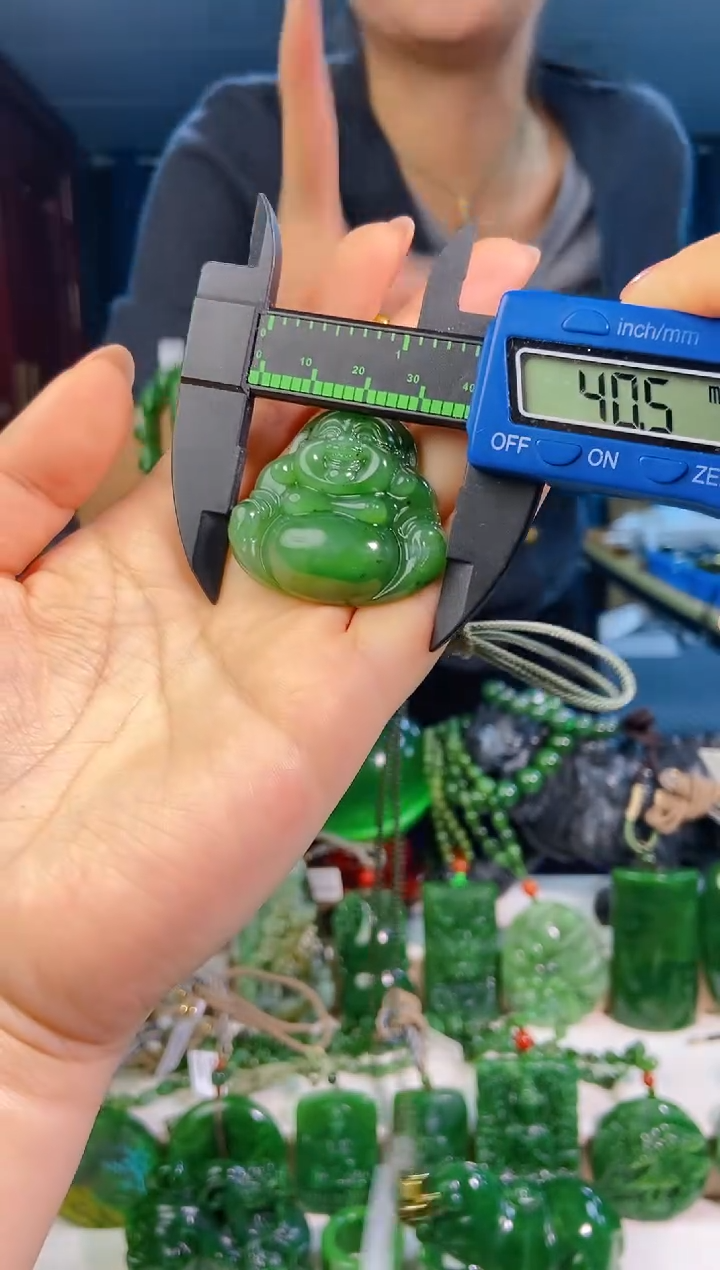 和田玉未镶嵌挂件1