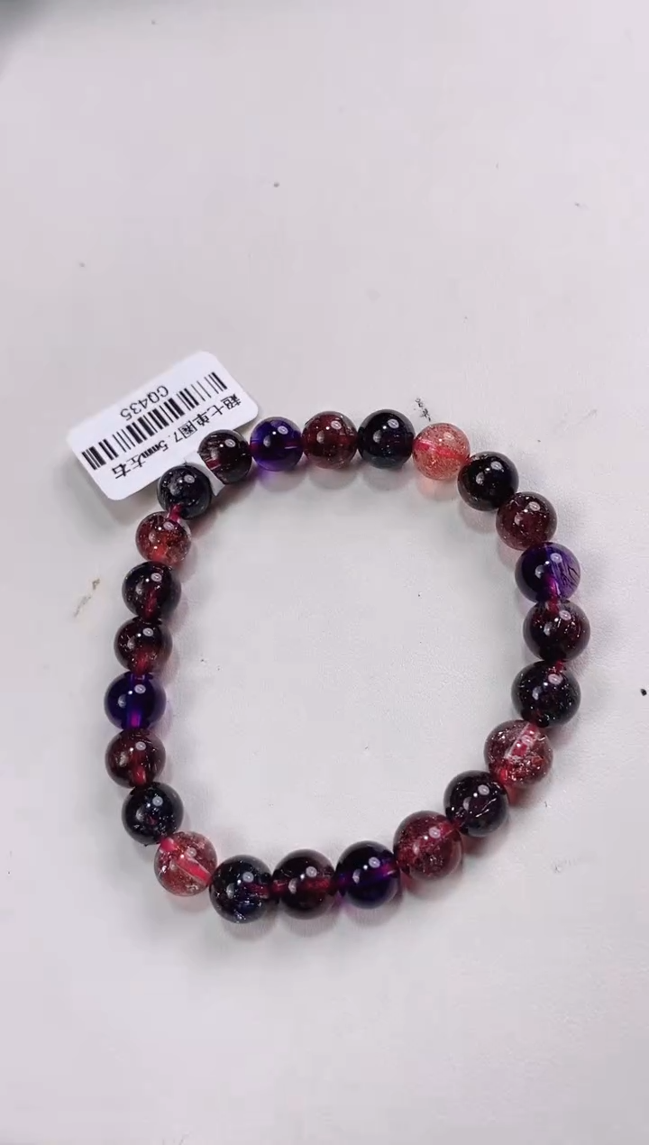 【闪购商品】水晶超七单圈7.5*未镶嵌多人多样性发其一