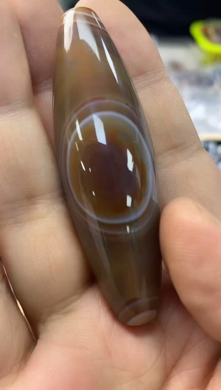 玛瑙/玉髓颈饰未镶嵌-1203 -61 颜色状态大小多样性发一个 