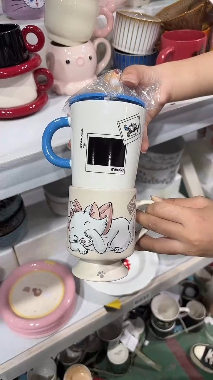 家湖高温陶瓷杯 微瑕