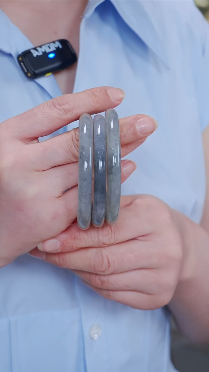 和田玉手镯未镶嵌104【多样性发一】圈口55