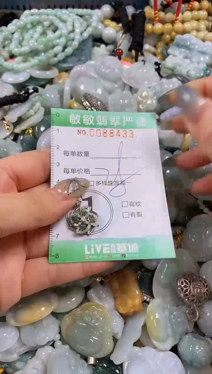 【闪购商品】翡翠颈饰未镶嵌闪购0088433