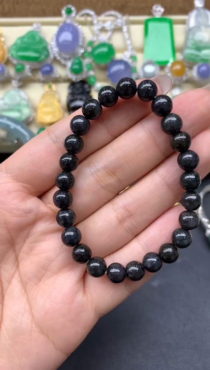 【闪购商品】翡翠手串未镶嵌293多样性发其一