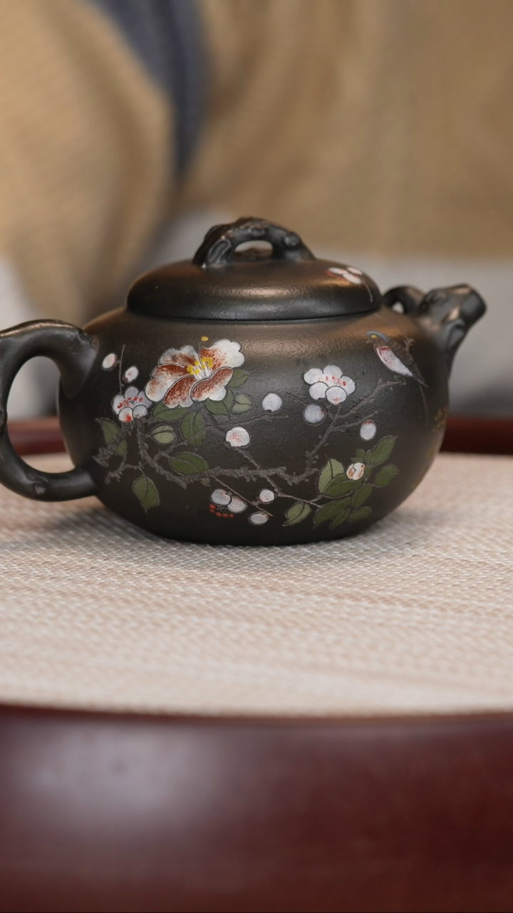 【闪购商品】紫砂茶壶柿园+时顺华