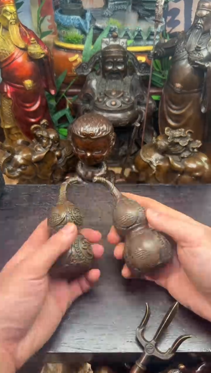 潼潼古铜只卖真铜！（小葫芦）