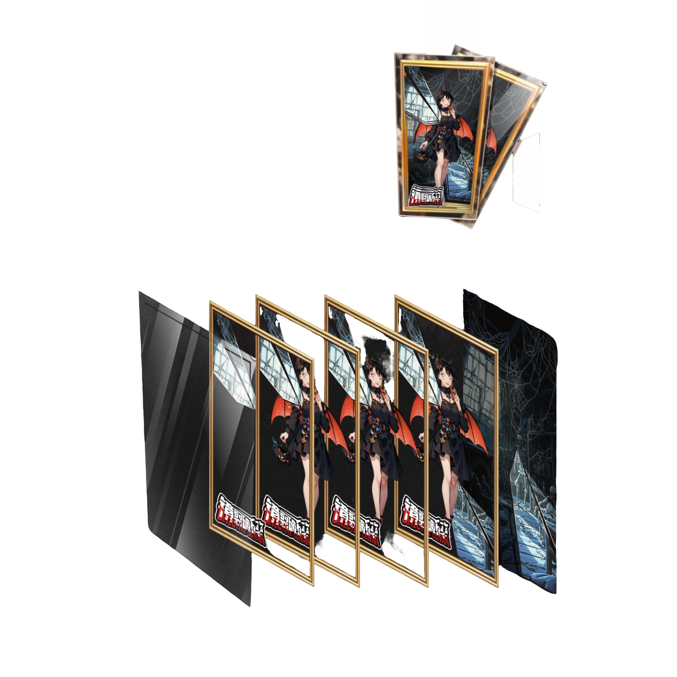 【小糕】南柯一梦 名侦探柯南 五层立体卡雕动漫卡牌盲盒（默认代拆）