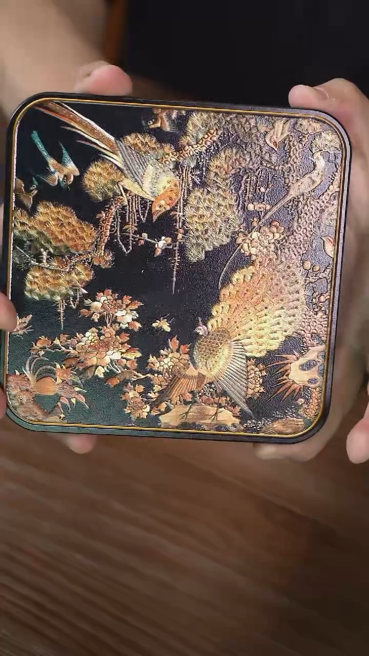 壹藏贰宝百鸟朝凤大垫子