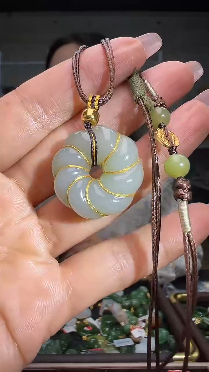 颈饰未镶嵌和田玉(多样性发货.发其一)12.09.99