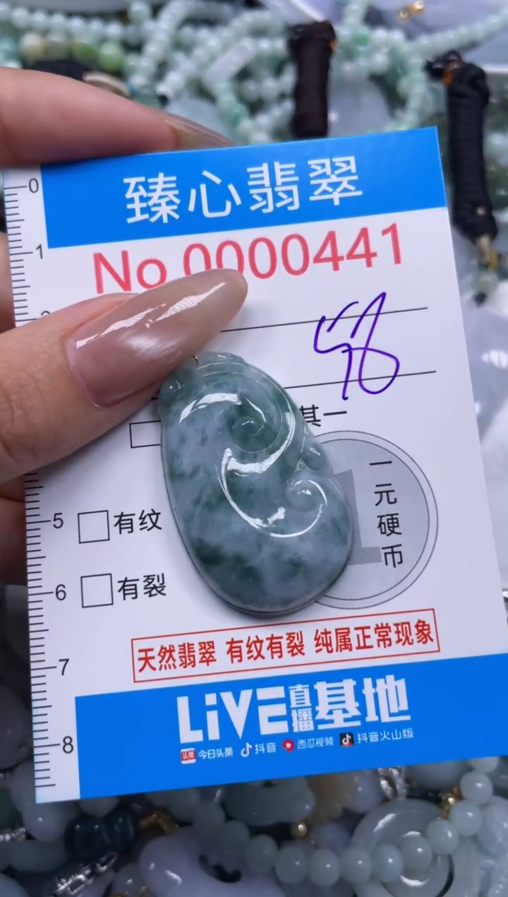 颈饰未镶嵌翡翠441