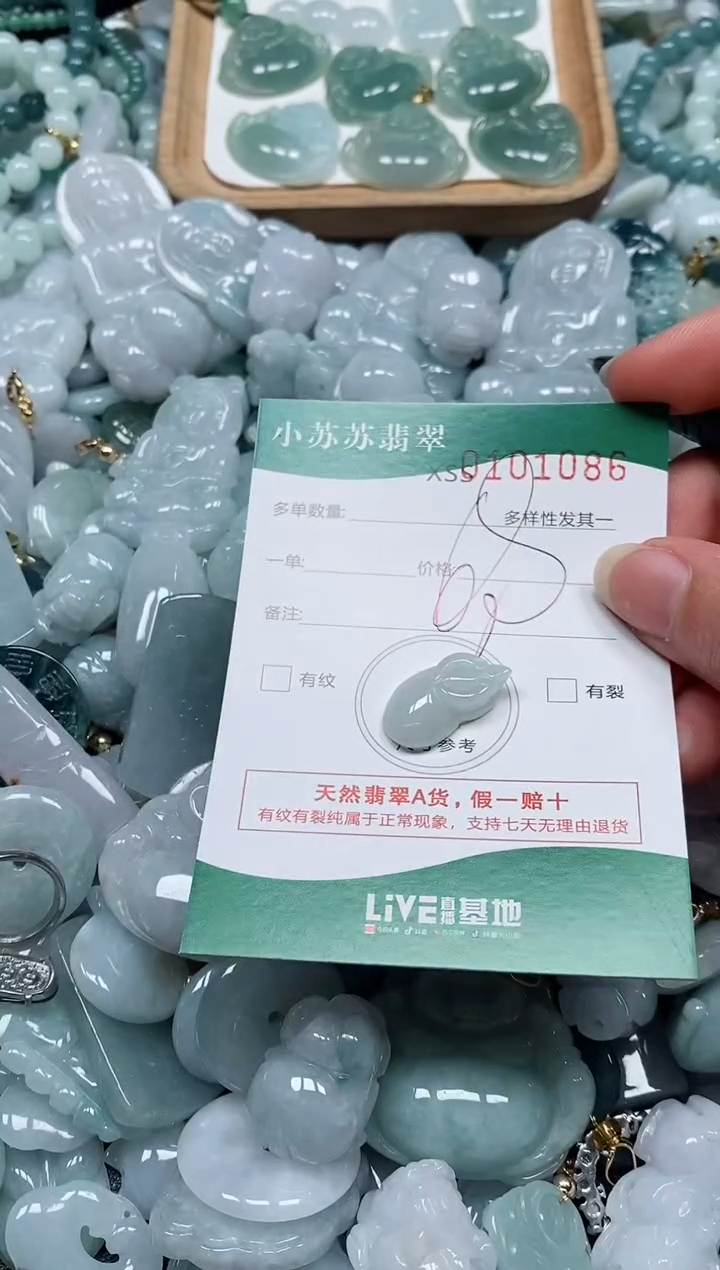 【闪购商品】翡翠颈饰未镶嵌闪购商品0101086