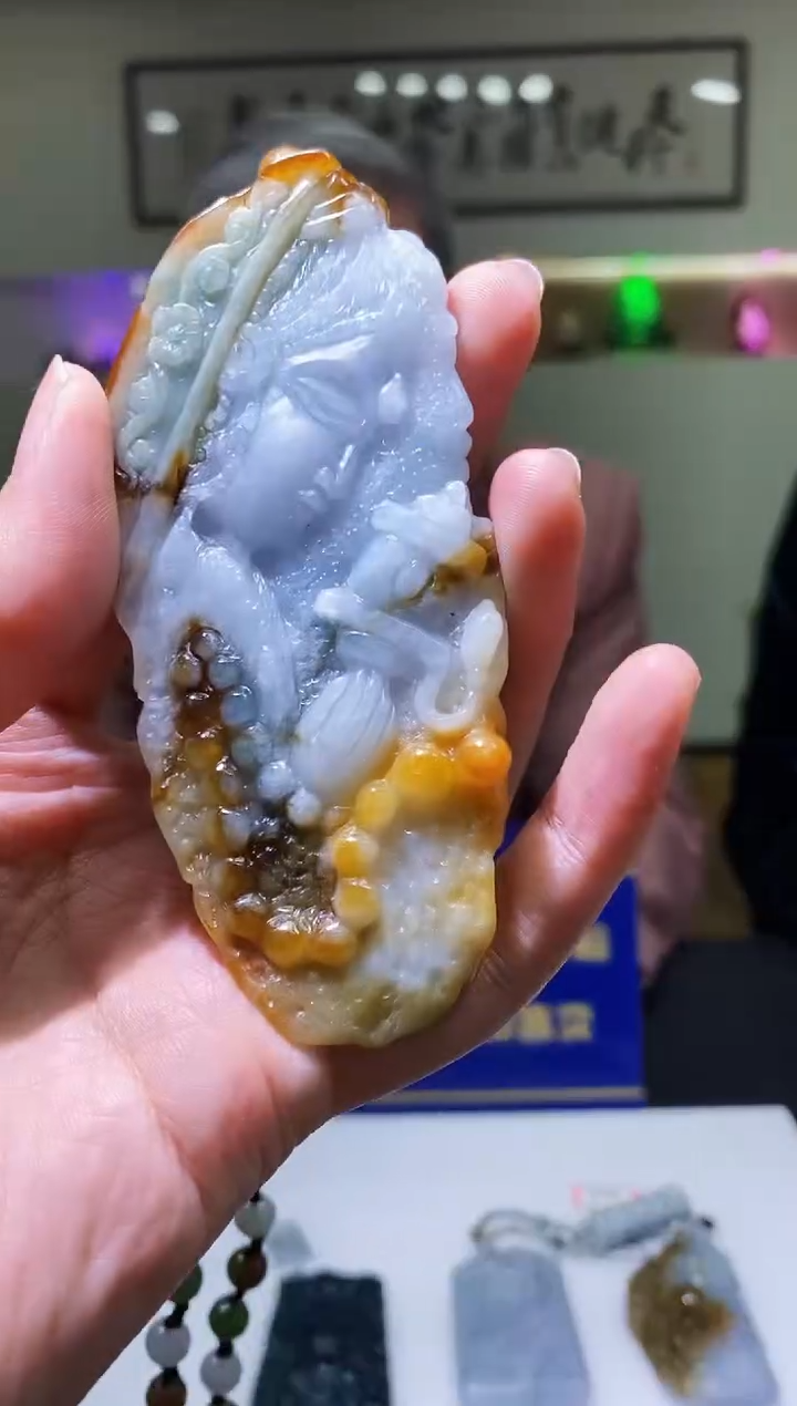 【闪购商品】翡翠颈饰未镶嵌M-@@HJZA0307120