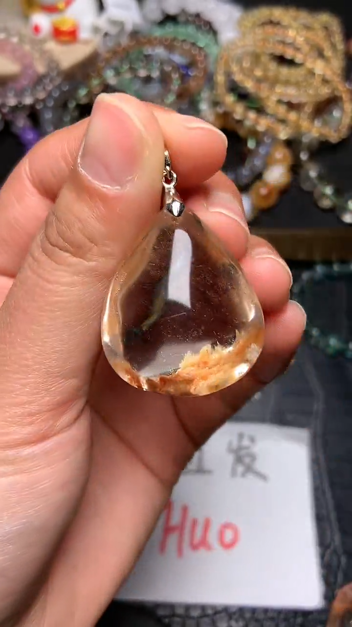 【闪购商品】水晶吊坠(赠链)未镶嵌52