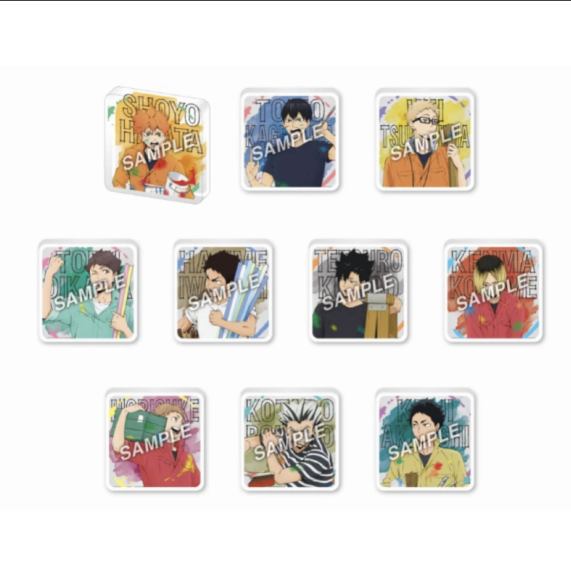 排球少年油漆系列亚克力