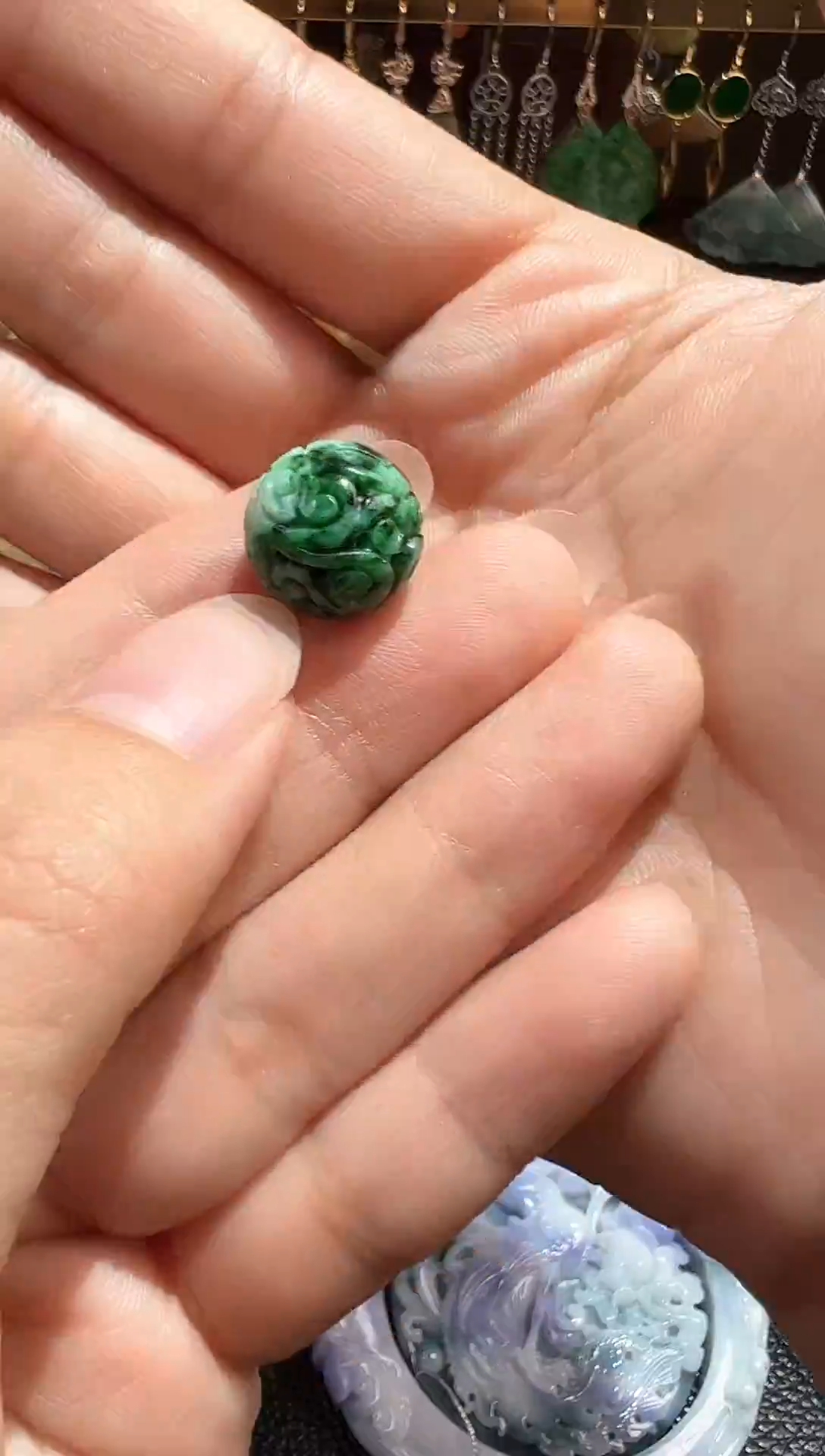 【闪购商品】翡翠耳饰未镶嵌翡翠
