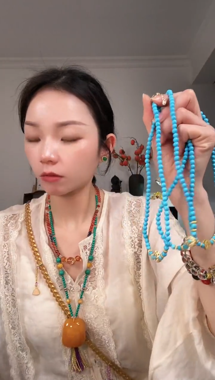 【闪购商品】琥珀颈饰未镶嵌Z255ZZZZZ