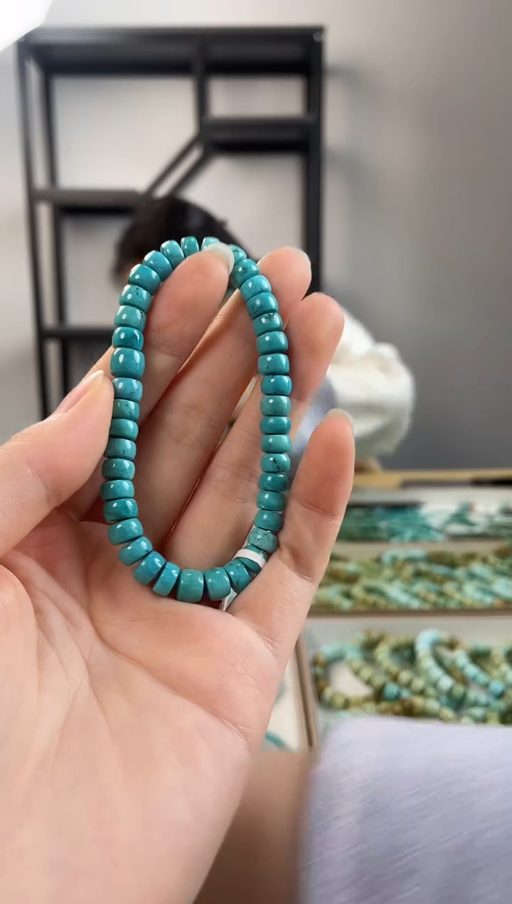 【闪购商品】绿松石珠宝奇石未镶嵌7+mm