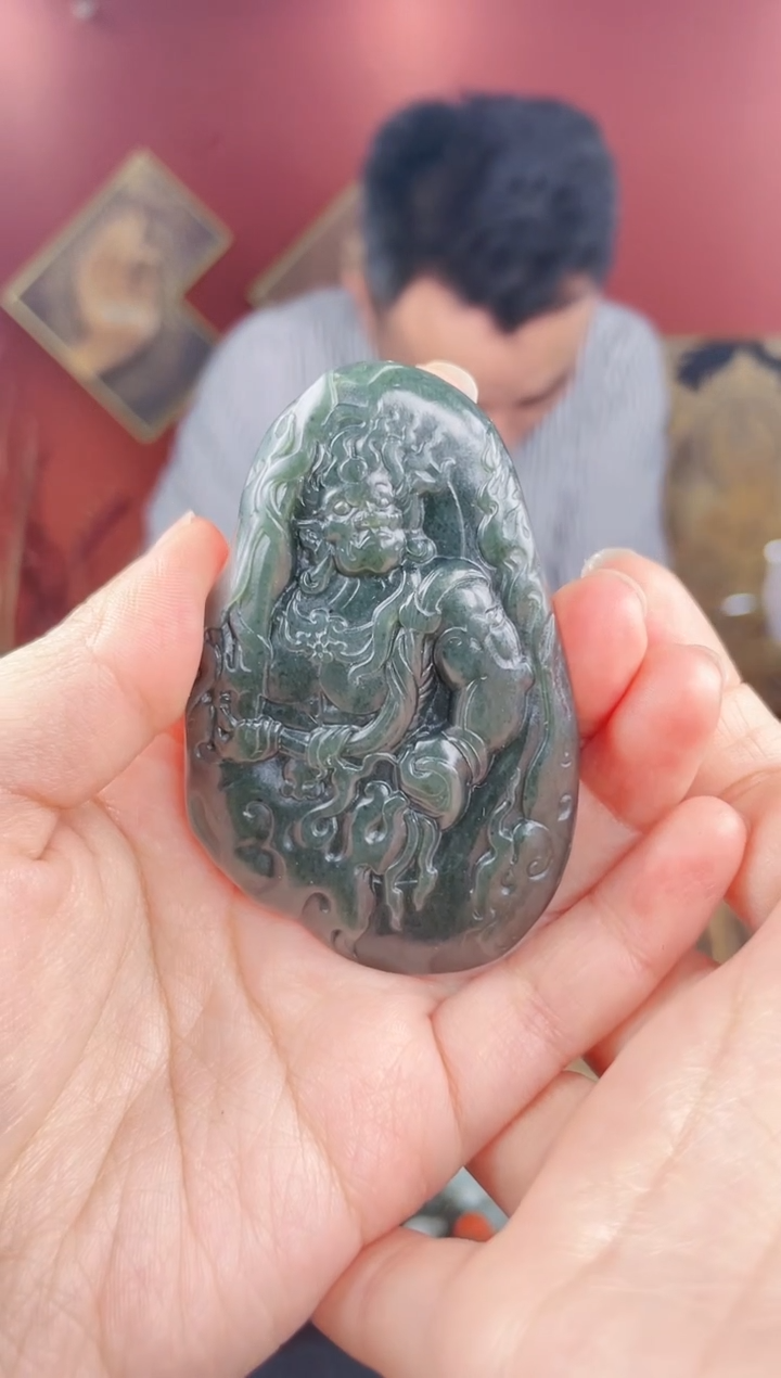 【闪购商品】和田玉颈饰未镶嵌大黑天