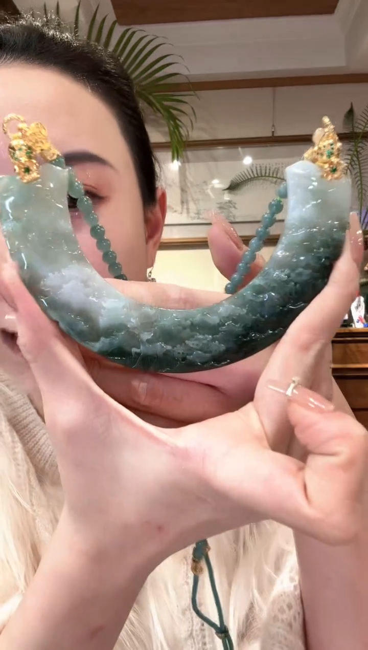 【闪购商品】翡翠颈饰未镶嵌国风