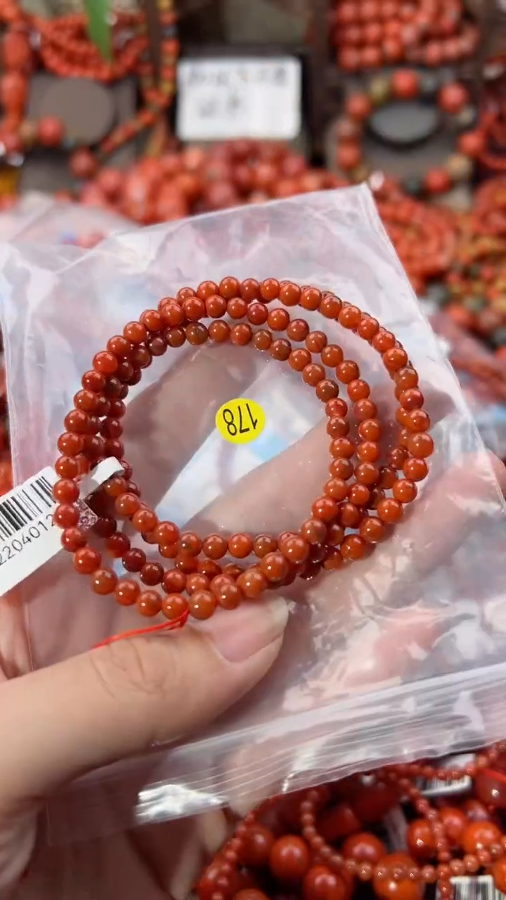 【闪购商品】南红玛瑙手串未镶嵌5