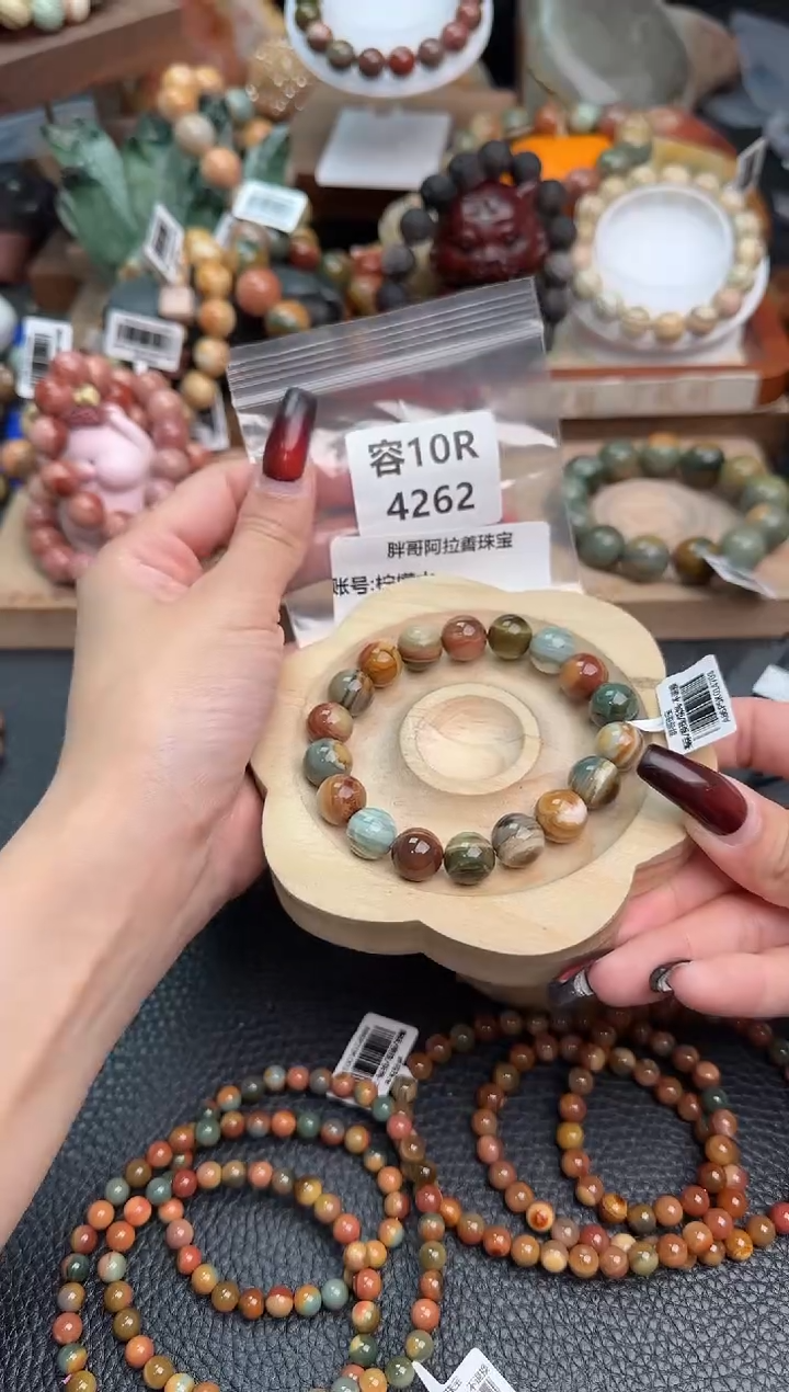 【闪购商品】石英质玉手链未镶嵌10R4262